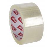 Apli Precinto Premium Pp Solvente Transparente 48mm x 66m - Resistente a la Humedad y al Envejecimiento - Adhesivo de Alta Calidad - Grosor de 28?m Color: Transparente