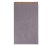 Apli Sobres Kraft Plata 24x43x7mm - Papel Kraft 50g/m² - Reutilizables y Reciclables - Pack de 250
