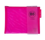 Apli Sobres Porta-Todo Nylon Transpirable - Tamaño B5 (290x223mm) - Resistente y Duradero - Ideal para Tablets y Equipos Electronicos - Cierre de Cremallera - Pack de 20 Unidades en 5 Colores