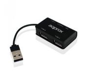 Approx Hub USB 2.0 3 Puertos USB + Lector de Tarjetas