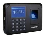 Approx Lector Biometrico para Control de Presencia - Pantalla 2.4" - Respuesta 1s - 1.000 Huellas Dactilares - IP54
