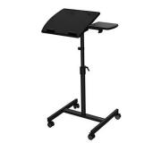 Approx Soporte Movil para Proyector y Portatil - Regulable - Cinta de Sujecion - Peso Max 10kg