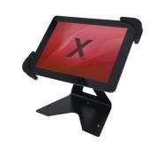 Approx Soporte Universal de Sobremesa o Pared para Tablet 10.2"-12.9" - Inclinable - Sistema Antirrobo - Fijacion conTornillos