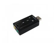 Approx Tarjeta de Sonido 7.1 USB - Entrada de Microfono y Altavoz