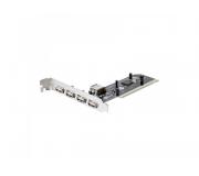 Approx Tarjeta PCI 4 Puertos USB 2.0 + 1 Puerto USB 2.0 Interno - Velocidad hasta 480mbps - Chipset NEC