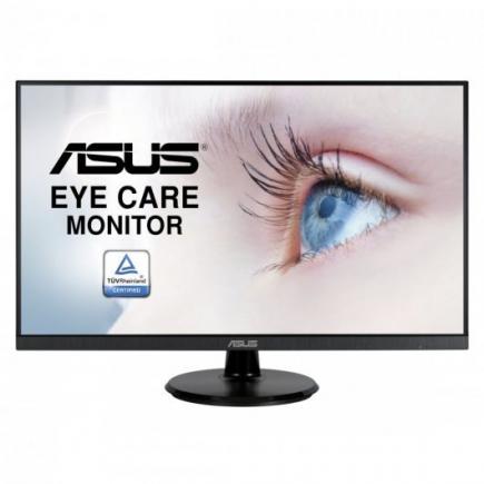 Asus Monitor 27" LED IPS Full HD 1080p 75Hz Freesync - Respuesta 5ms - Altavoces 4W - Angulo de Vision 178° - 16:9 - HDMI, VGA - VESA