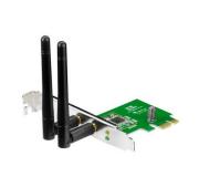 Asus PCE-N15 Adaptador Inalambrico WiFi 11n 300Mbps PCI-e N300 - 2 Antenas Externas - Perfil Bajo