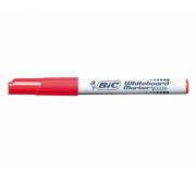 Bic Velleda 1741 Marcador para Pizarra - Punta de 4.5 mm - Trazo 1.4mm - Tinta con Base de Acetona - Borrado Optimo - Larga Duracion - Color Rojo