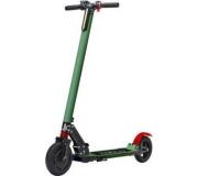 Billow Patinete Electrico Scooter Urban - Hasta 24Km/h - Potencia 250W - Bateria 36V 4400mAh Litio LG - Ruedas 8" - Color Verde/Rojo