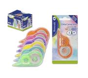 Bismark Cinta Correctora 5mm x 12m - Colores Pastel Surtidos