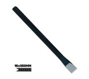 Blim Barra de Acero al Carbono Resistente - Medidas: 16 X 350 mm - Alta Calidad y Resistencia al Impacto - Color Negro