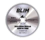 Blim Disco Corte de Madera para Sierra 210mm - 24 Dientes con Recubrimiento en Carburo de Tungsteno