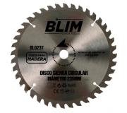 Blim Disco Corte de Madera para Sierra 235mm - 60 Dientes con Recubrimiento en Carburo de Tungsteno