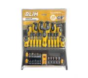 Blim Juego 39 Piezas Destornilladores, Puntas y Vasos