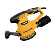 Blim Lijadora Rotorbital 125-150mm - Potencia 450W - Velocidad Variable 6000-12000rpm - Sistema de Extraccion y Reociga - Empuñadura Engomada - Color Amarillo