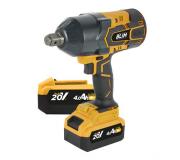 Blim Llave Impacto S/Carbones 1300Nm - 20V - 2 Baterias 4Ah