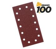 Blim Pack de 10 Lijas con Velcro para Lijadora BL0123 - Grano 100 - Formato Rectangular