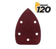 Blim Pack de 10 Lijas con Velcro para Lijadora BL0124 - Grano 120 - Formato Triangular