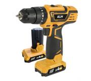 Blim Taladro Percutor a Bateria 20V 2Ah - Incluye 2 Baterias - 32Nm Par Maximo - 2 Velocidades 0-400/0-1500rpm - Color Amarillo