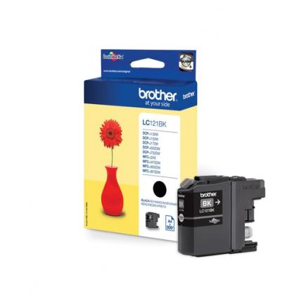 Brother LC121 Negro Cartucho de Tinta Original - LC121BK