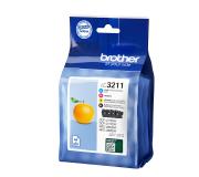 Brother LC3211 Pack de 4 Cartuchos de Tinta Originales - LC3211VAL