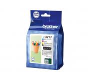 Brother LC3217 Pack de 4 Cartuchos de Tinta Originales - LC3217VAL