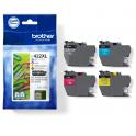 Brother LC422XL Pack de 4 Cartuchos de Tinta Originales - LC422XLVAL