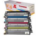Compatible Pack 4 Brother TN248XL Toner para Brother DCP L3520, L3560 - HL L3220, L3240, L8230, L8240 - MFC L3740, L3760, L8340, L8390