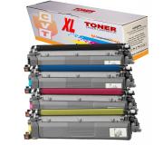 Compatible Pack 4 Brother TN248XL Toner para Brother DCP L3520, L3560 - HL L3220, L3240, L8230, L8240 - MFC L3740, L3760, L8340, L8390