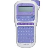 Brother PT-H200 Rotuladora Electronica Portatil - Pantalla LCD - Ancho de Cinta hasta 12mm - Velocidad de Impresion de 20mm/seg. - Color Violeta/Blanco
