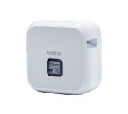 Brother PT-P710BTH Cube Rotuladora Electronica Portatil Bluetooth USB - Resolucion 180ppp - Velocidad 20mms - Bateria Recargable - Color Blanco