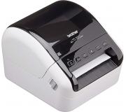 Brother QL1110NWBC Impresora Termica de Etiquetas Profesional WiFi y Tarjeta de Red Integrada - Hasta 103mm de Ancho - 69 Etiquetas por Min. - Resolucion 300x300ppp - Cortador Automatico