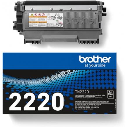 Brother TN2220 Negro Cartucho de Toner Original TN-2220