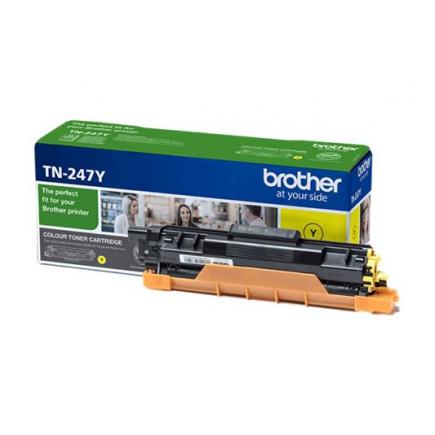 Brother TN247 Amarillo Cartucho de Toner Original - TN247Y