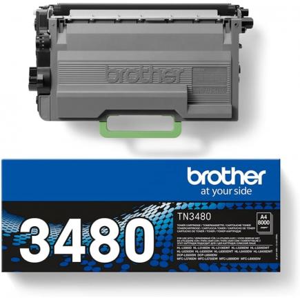 Brother TN3480 Negro Cartucho de Toner Original