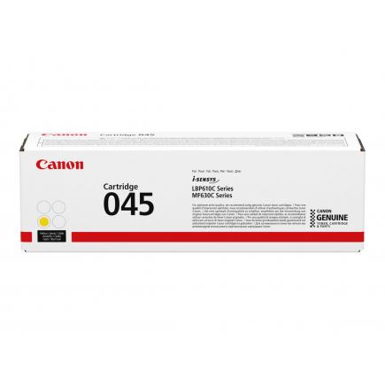 Canon 045 Amarillo Cartucho de Toner Original - 1239C002