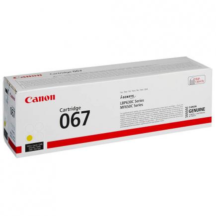 Canon 067 Amarillo Cartucho de Toner Original - 5099C002