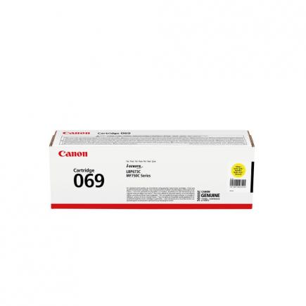 Canon 069 Amarillo Cartucho de Toner Original - 5091C002