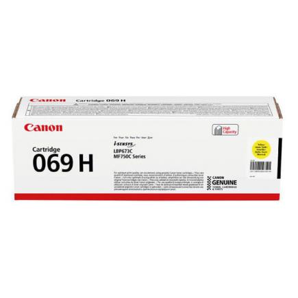 Canon 069H Amarillo Cartucho de Toner Original - 5095C002