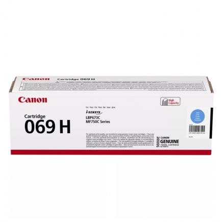 Canon 069H Cyan Cartucho de Toner Original - 5097C002