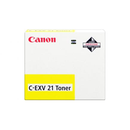 Canon C-EXV21 Amarillo Cartucho de Toner Original - 0455B002