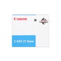 Canon C-EXV21 Cyan Cartucho de Toner Original - 0453B002