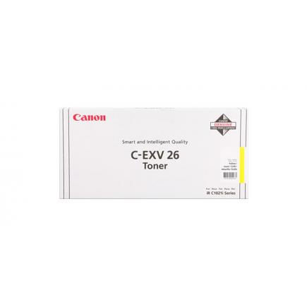 CANON C-EXV26 AMARILLO CARTUCHO DE TONER ORIGINAL 1657B006
