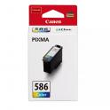 Canon CL586 Color Cartucho de Tinta Original - 6227C001 para Pixma TS 4150i TS 6550i TS 7550i TS 7650i TS 7750i