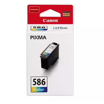 Canon CL586 Color Cartucho de Tinta Original - 6227C001 para Pixma TS 4150i TS 6550i TS 7550i TS 7650i TS 7750i