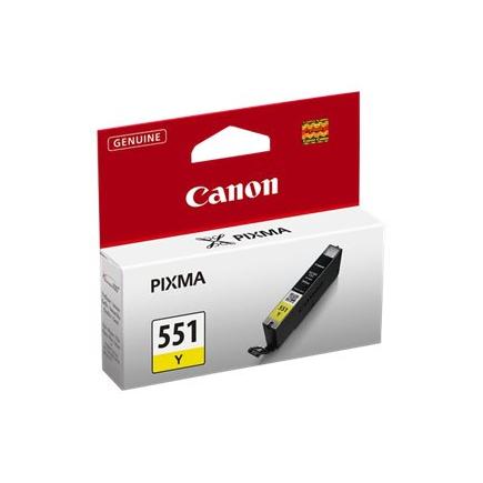 Canon CLI551 Amarillo Cartucho de Tinta Original - 6511B001