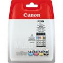 Canon CLI581 Pack de 4 Cartuchos de Tinta Originales - 2103C004