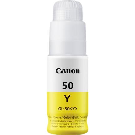 Canon GI50 Amarillo Botella de Tinta Original - GI-50Y / 3405C001