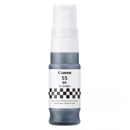 Canon GI-55 Negro Botella de Tinta Original - GI55BK / 6292C001 para Maxify GX1050 / GX1051 / GX2050 / GX2051