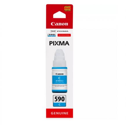 Canon GI590 Cyan Botella de Tinta Original - GI590C/1604C001